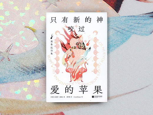 书籍设计 | 诗集《只有新的神咬过爱的苹果》