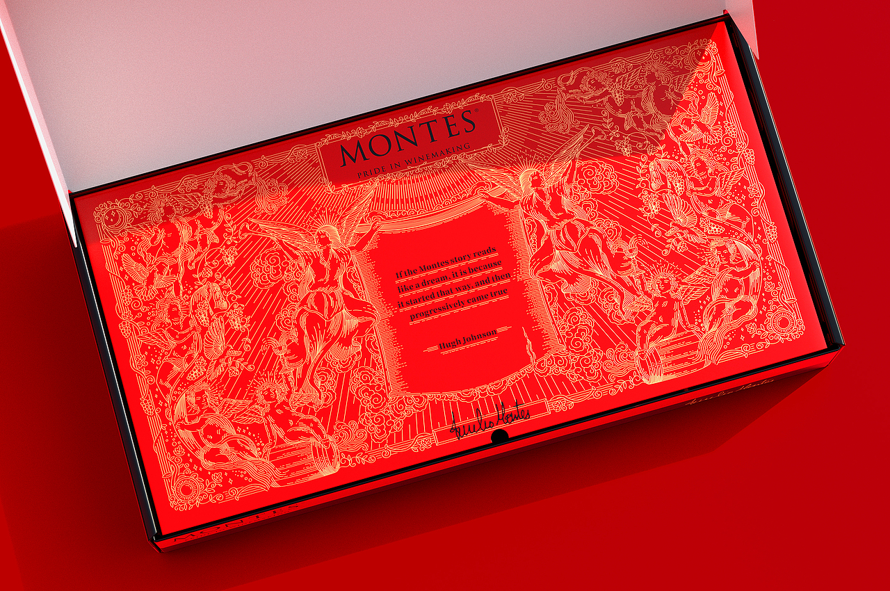 蒙特斯 葡萄酒品牌包装设计｜葡萄酒 酒标 红酒（图ZMzkxMDk3NzQw） - 包装 - 站酷设计师十二创意原创素材 - 站酷ZCOOL