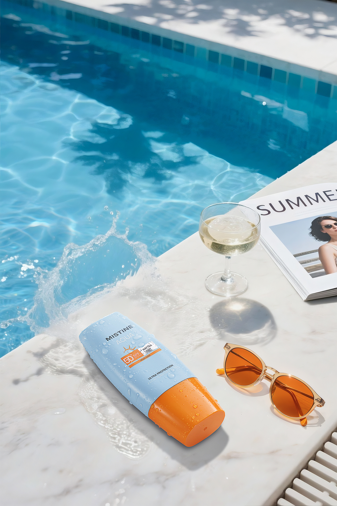 AIGC助力｜Mistine防晒霜场景图