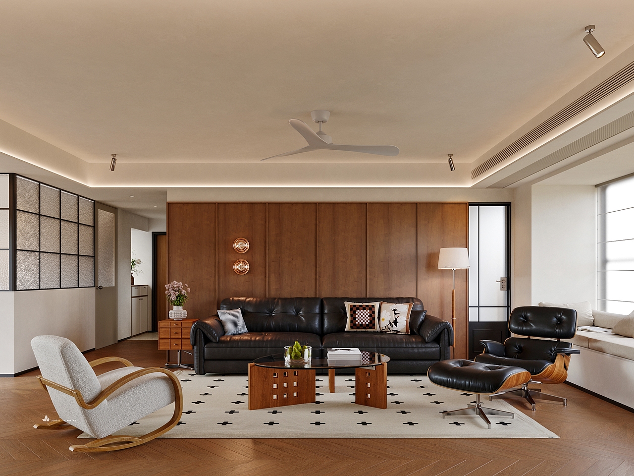 现代风格-家回归平静（图ZMzkxMDk5MDcy） - 家装设计 - 站酷设计师金该效果图官方账原创素材 - 站酷ZCOOL