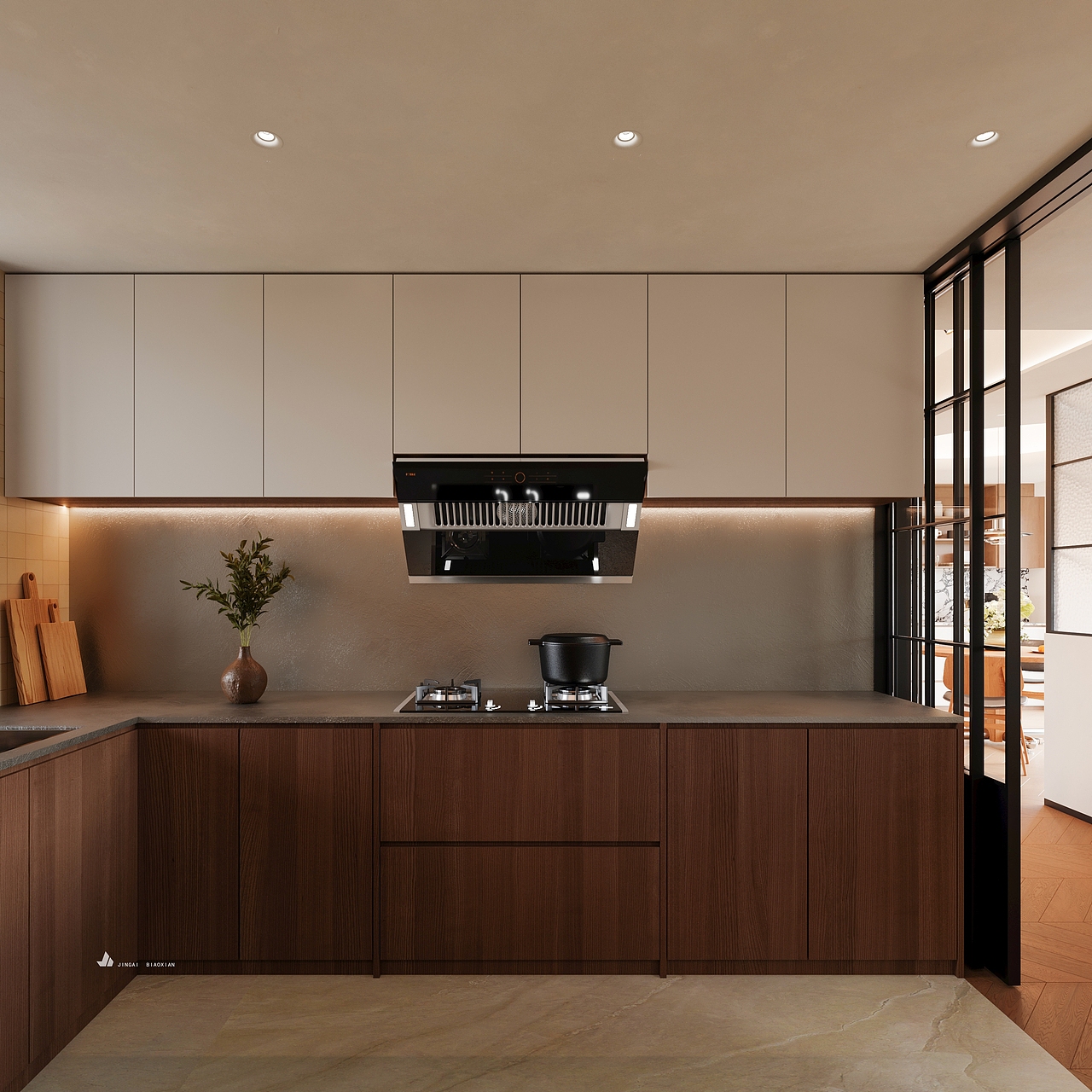 现代风格-家回归平静（图ZMzkxMDk5MDg0） - 家装设计 - 站酷设计师金该效果图官方账原创素材 - 站酷ZCOOL