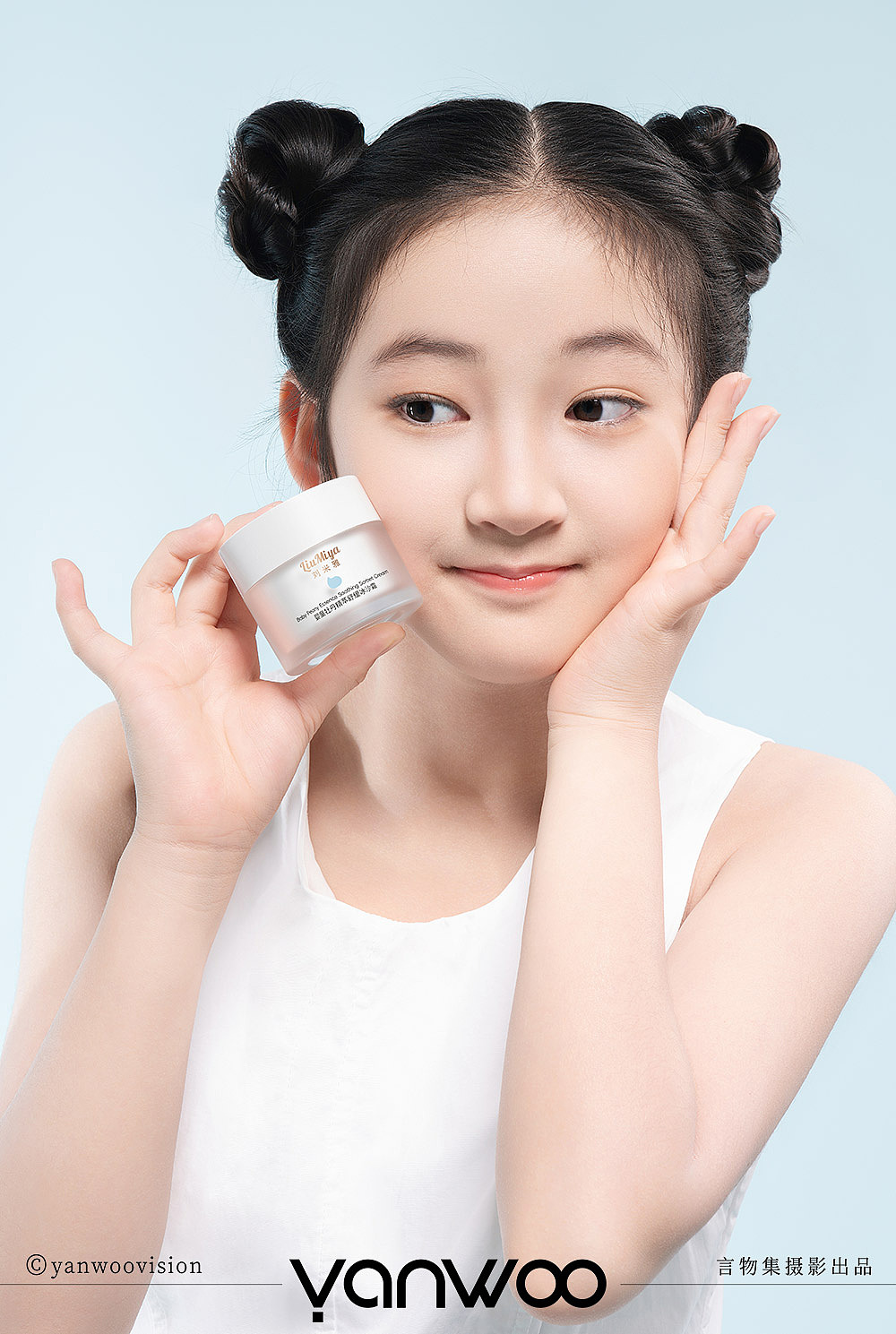 言物集 X 刘米雅 | 青少年儿童模特拍摄护肤品洗护杭州