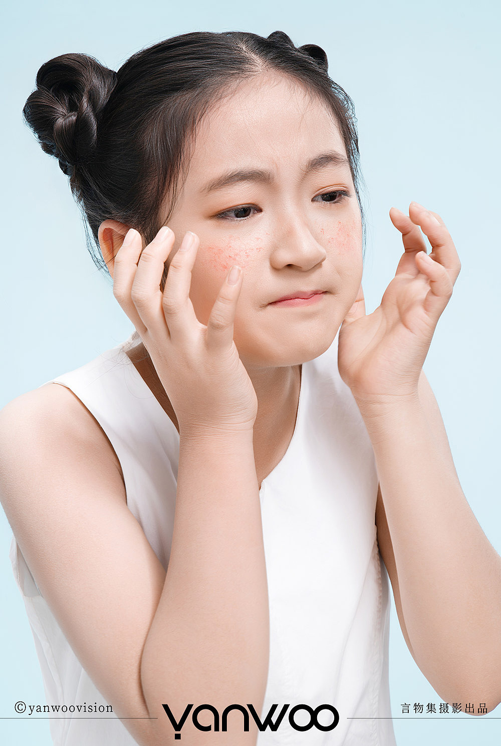 言物集 X 刘米雅 | 青少年儿童模特拍摄护肤品洗护杭州