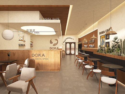 DOKA杭州店｜空间设计案例（个人主页-ZNzE5NzEzNDg=） - 商业空间设计 - 站酷设计师cs品牌设计公司原创素材 - 站酷ZCOOL