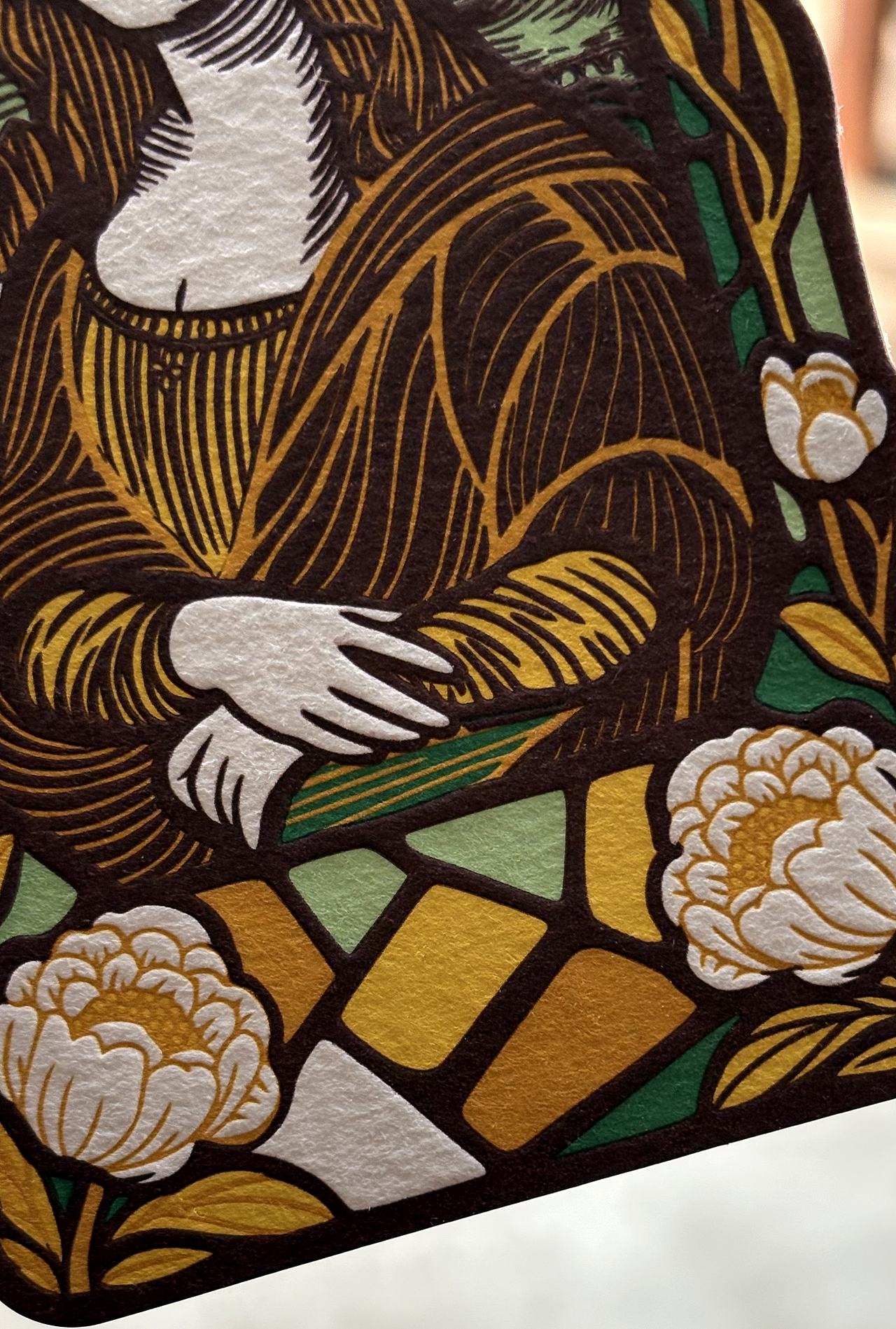 活版印刷 蒙娜丽莎的微笑扩香卡