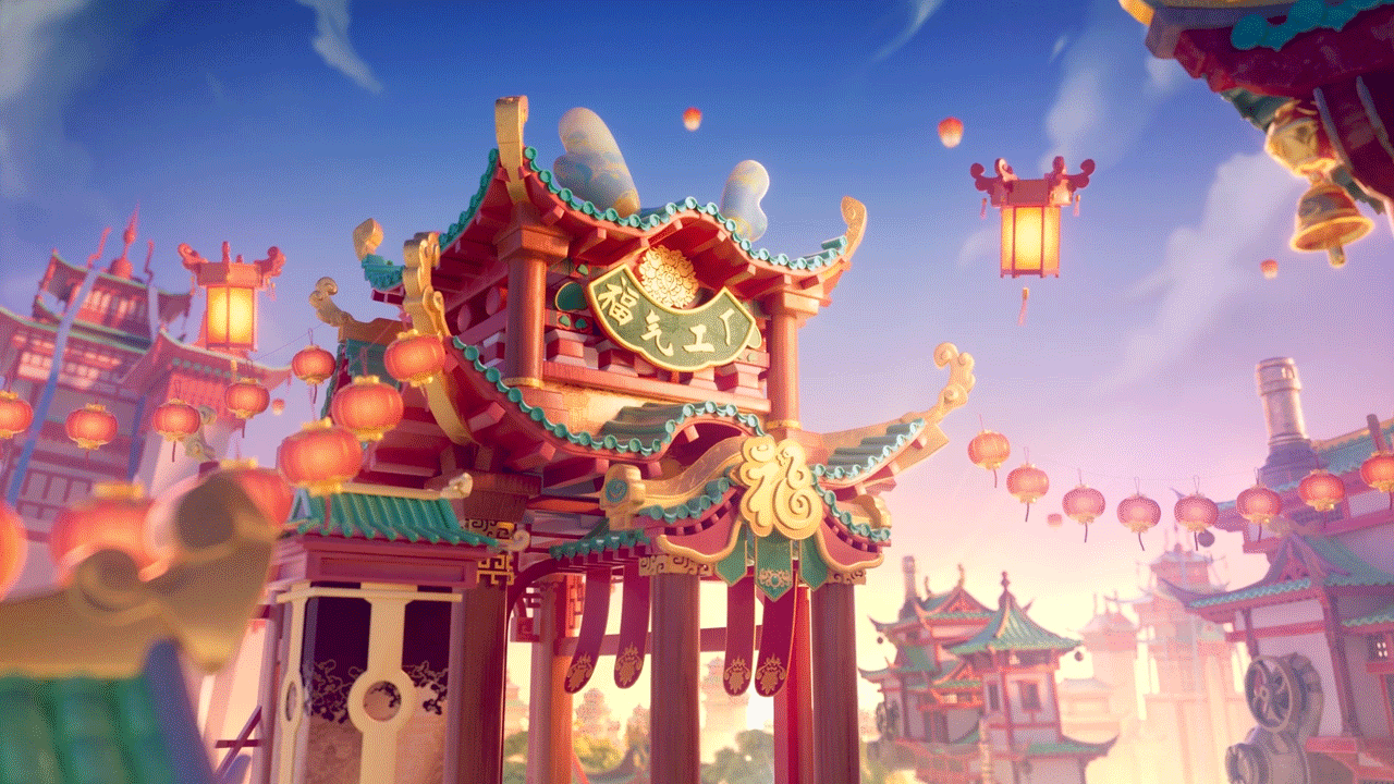 兴业银行新春贺岁动画 & 年报CG视觉项目