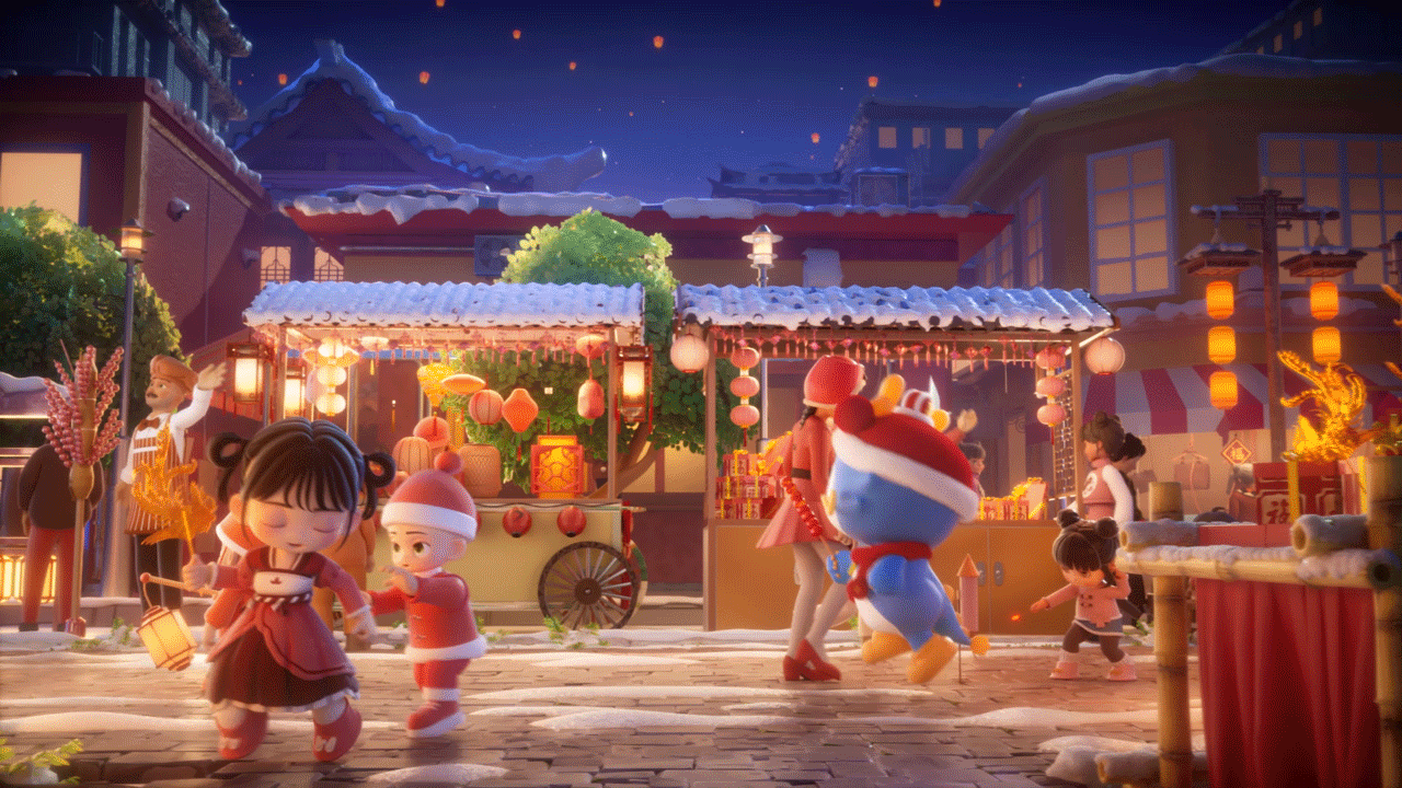 兴业银行新春贺岁动画 & 年报CG视觉项目