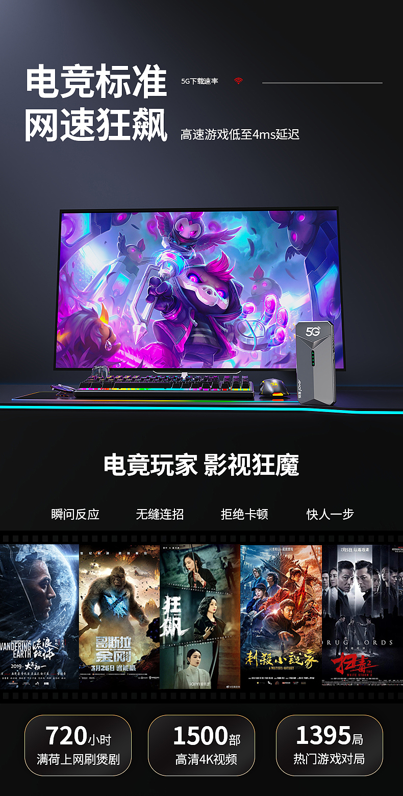 移动WiFi产品渲染