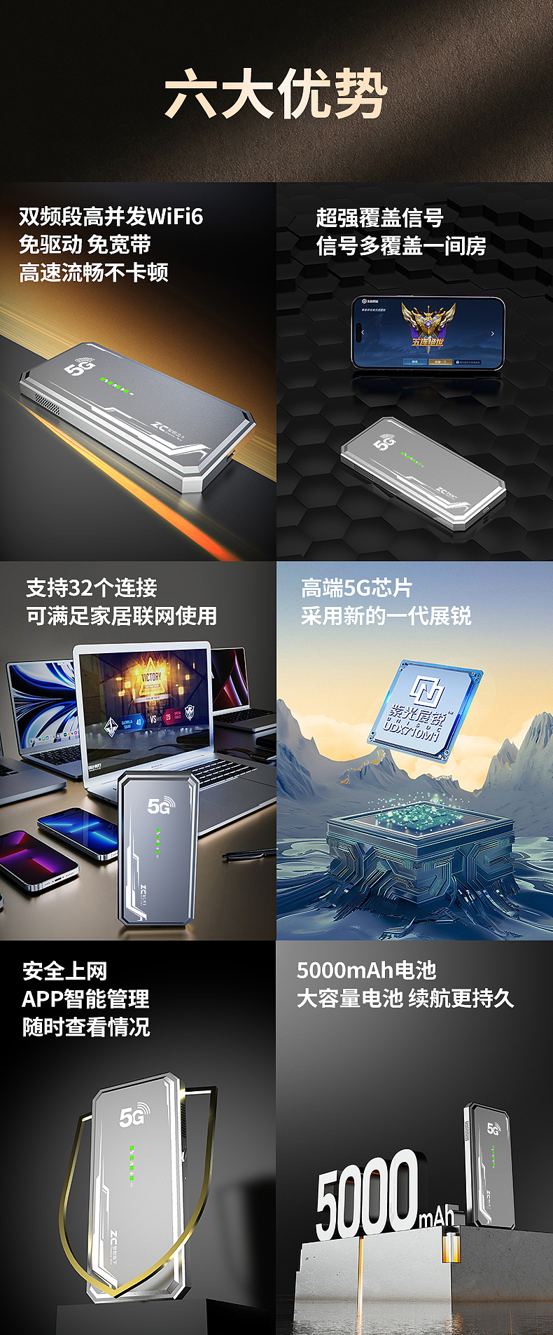 WiFi盒子产品渲染