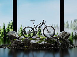 C4D山地车产品动画