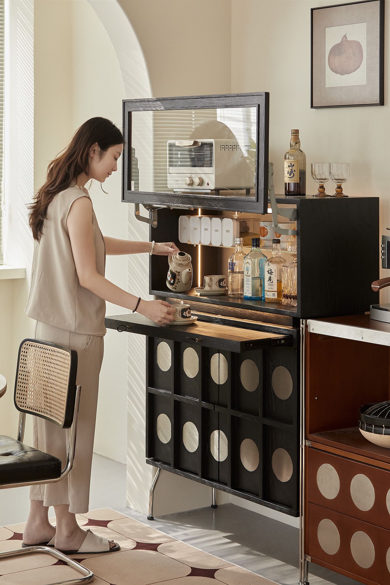 机器人-矮餐边柜