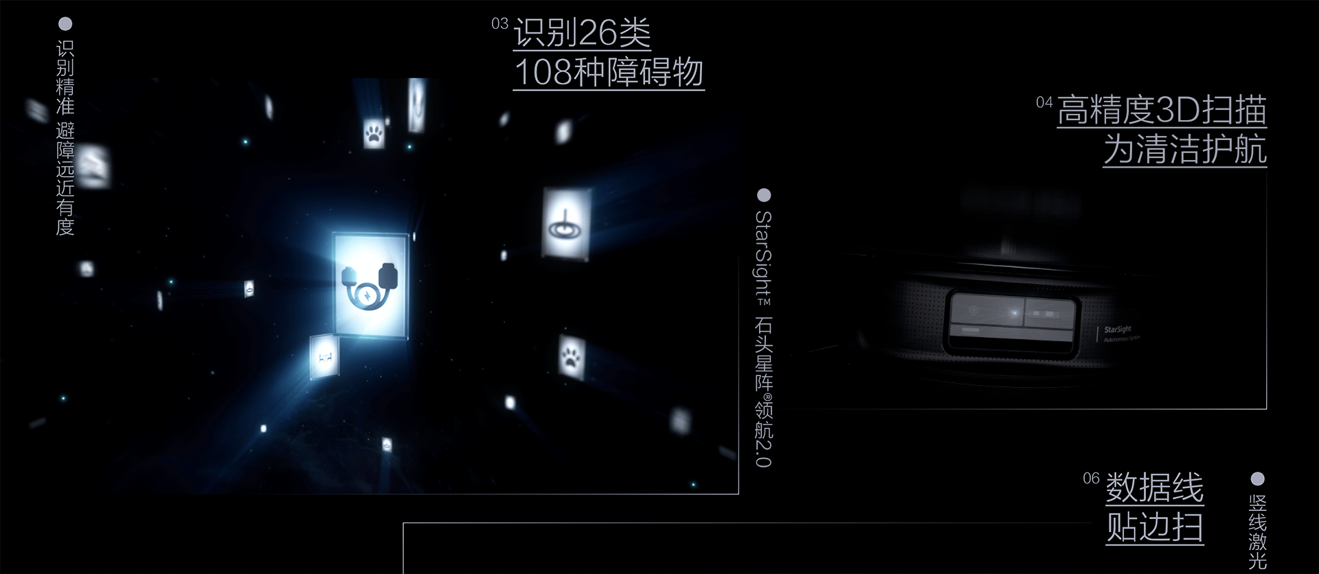 轻锋越障 纤羽净途｜石头G20S Ultra 扫拖机器人广告（图ZMzkxMTE3NDcy） - 产品 - 站酷设计师BCGI原创素材 - 站酷ZCOOL