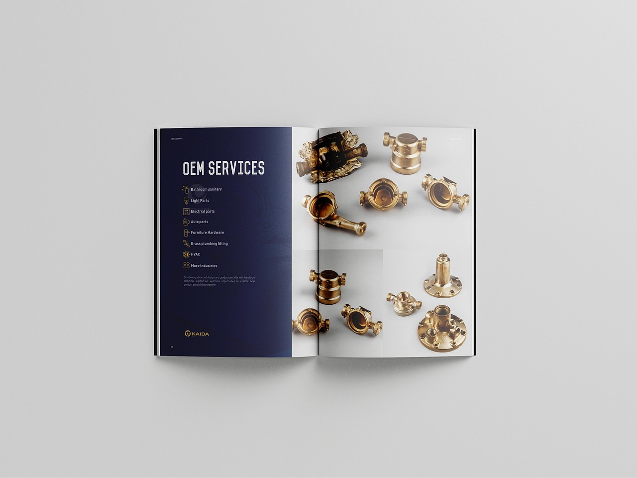 一希品牌设计---五金设备产品画册宣传册设计