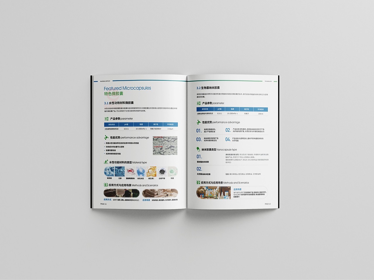 一希品牌设计---纳米胶囊产品画册宣传册设计