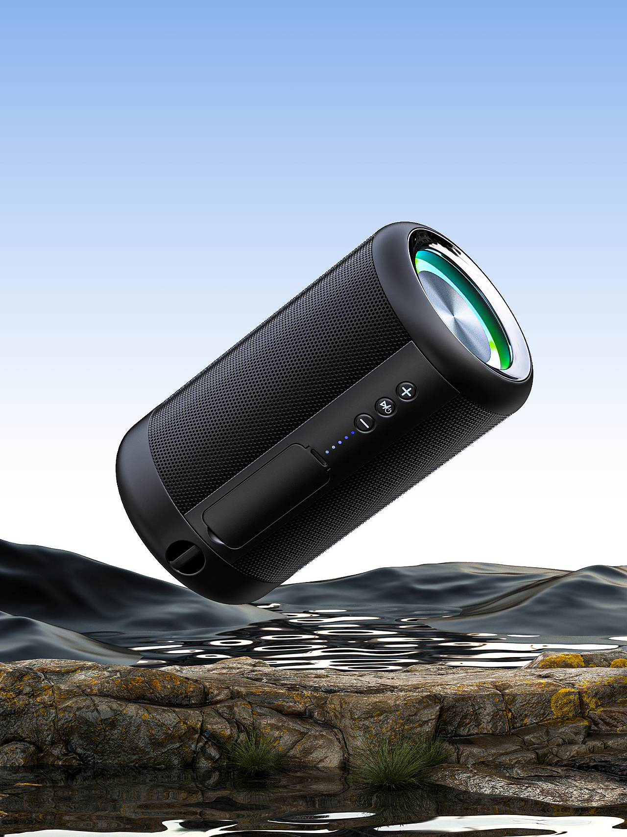 蓝牙音箱 × 详情页全案设计