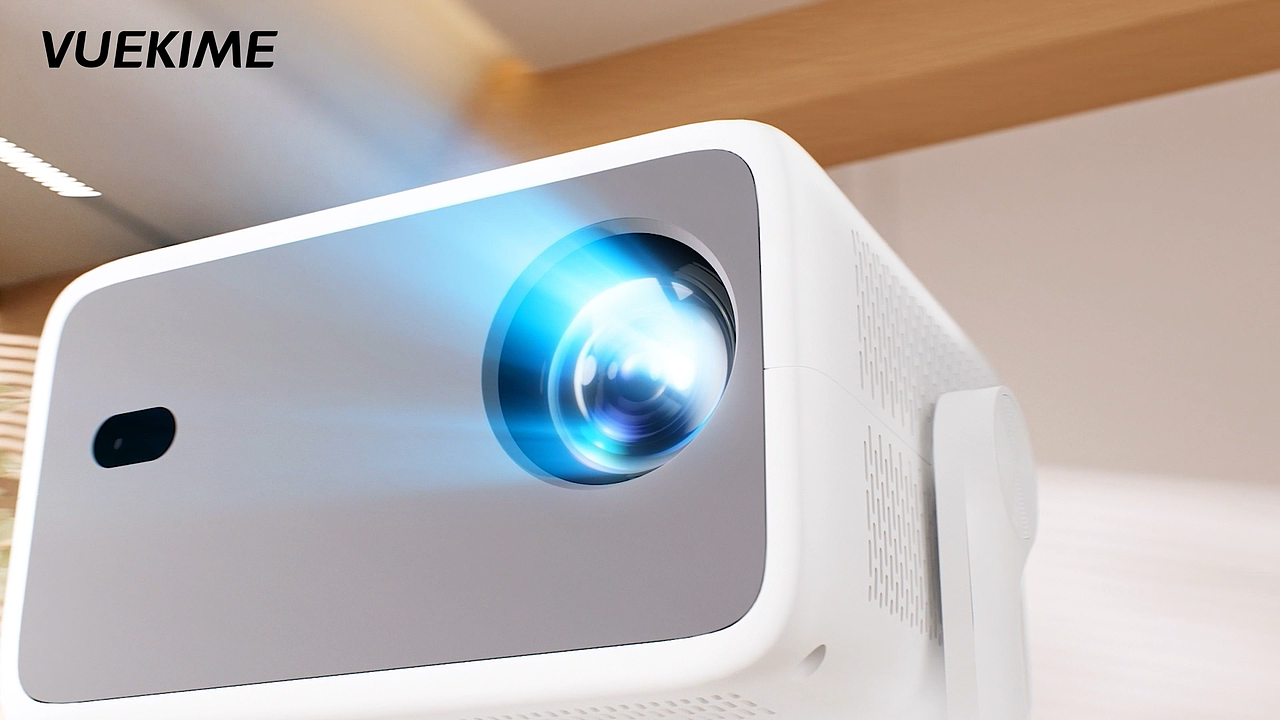 投影仪三维动画