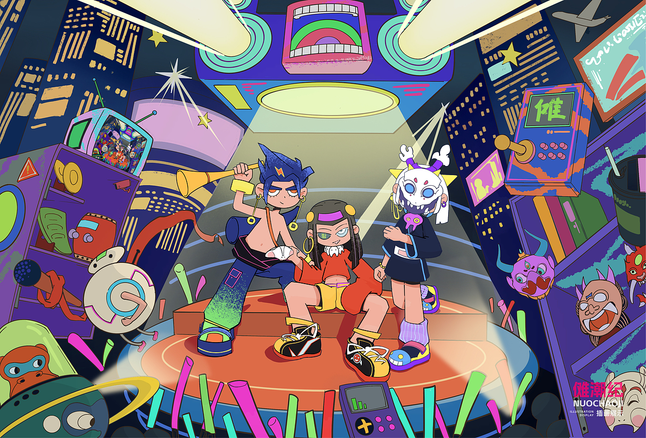 武汉理工大学丨大二丨视觉传达丨余同学丨向量设计