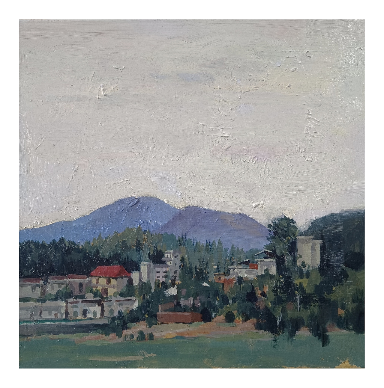 萍乡源头高自立故居写生