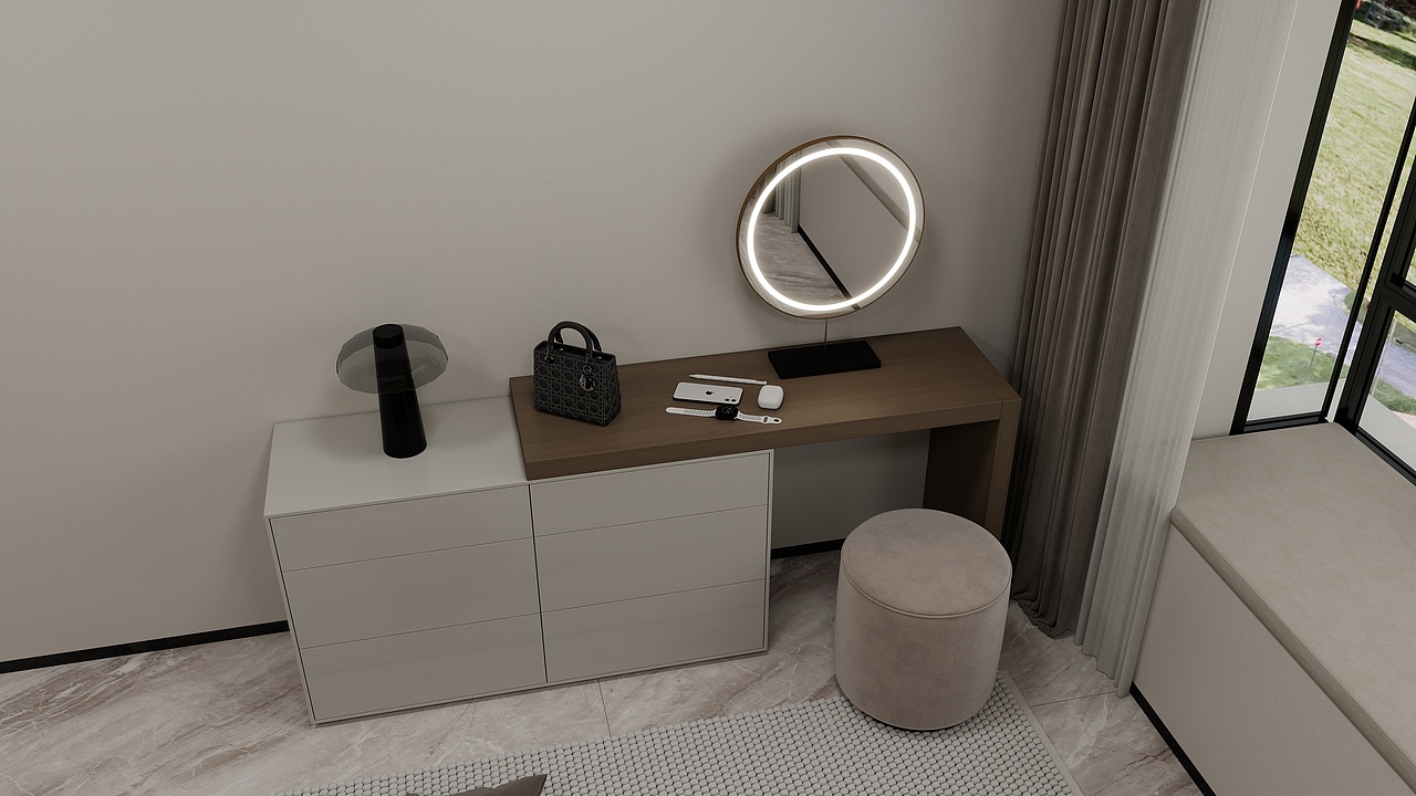 《白云·简致》83㎡现代简约实装案例