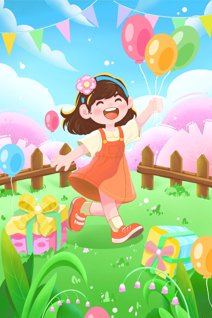 小时候的快乐-插画（图ZMzkxMTQzNjU2） - 绘本 - 站酷设计师小只哇噢原创素材 - 站酷ZCOOL