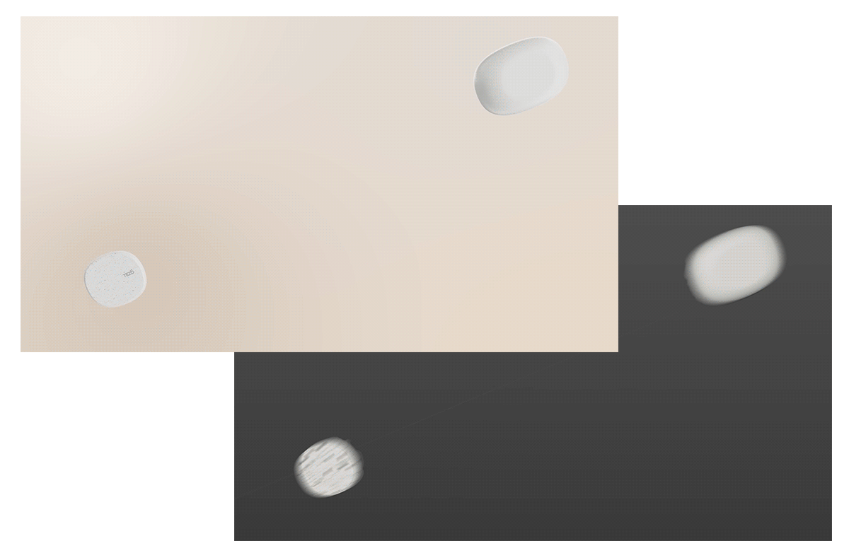 TEZO雀耳机三维动态广告