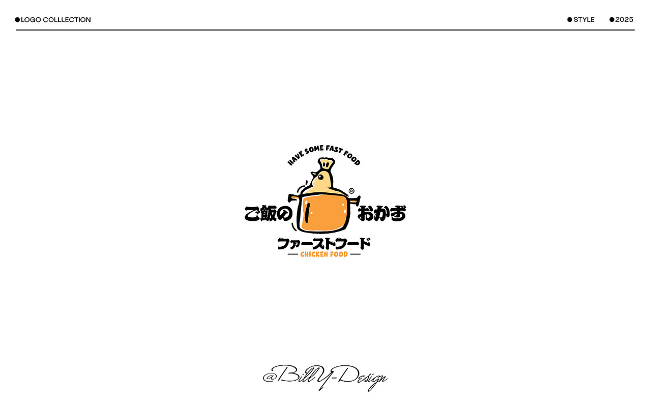 LOGO I 日式手绘标志设计（图ZMzkxMTc2MjI0） - Logo - 站酷设计师BilllY比原创素材 - 站酷ZCOOL