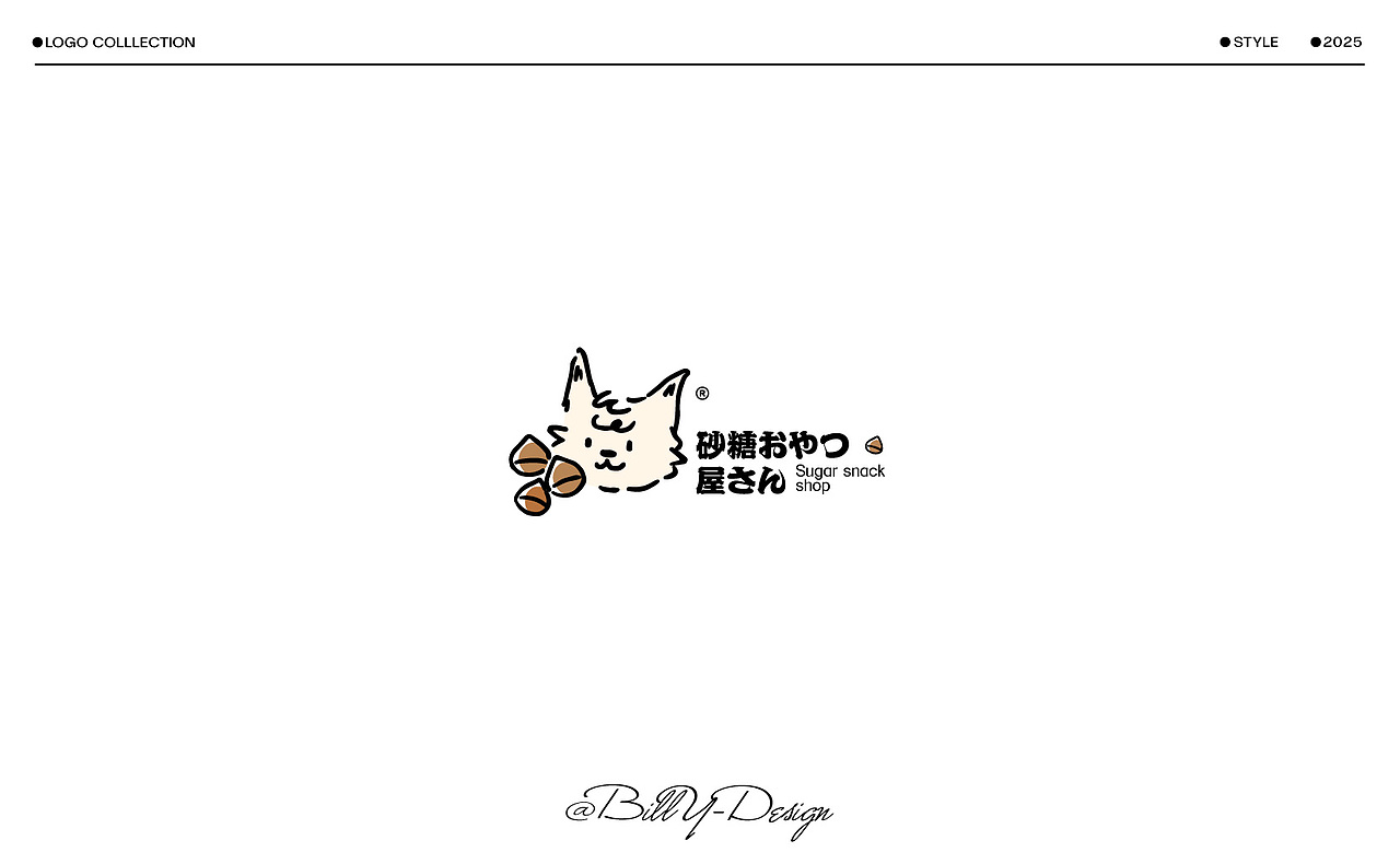 LOGO I 日式手绘标志设计（图ZMzkxMTc2MjM2） - Logo - 站酷设计师BilllY比原创素材 - 站酷ZCOOL