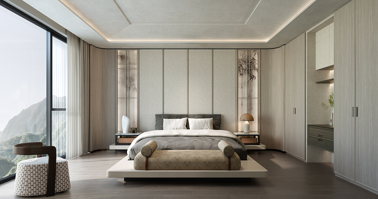 宋氏美学 | 茶书房 | 卧室 | 衣帽间 空间设计