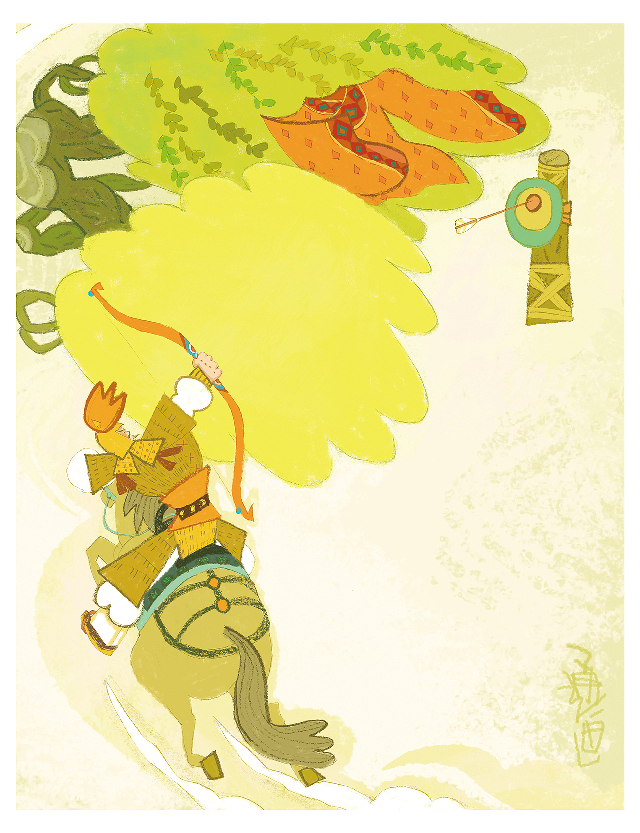 儿童杂志插画·三国故事