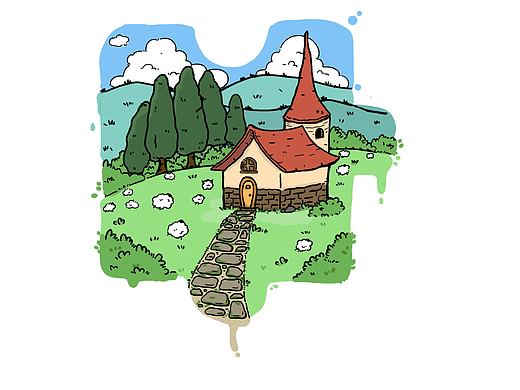 一起去放羊