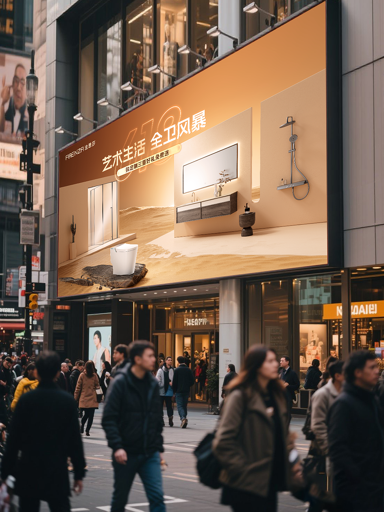 法恩莎全卫促销活动主K设计