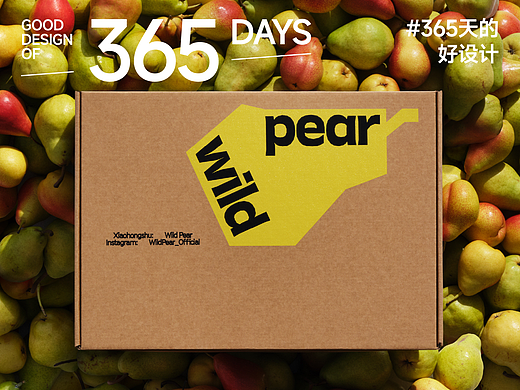为紧张的生活松一松发条-WILDPEAR 野梨品牌视觉｜365天的好设计NO.91