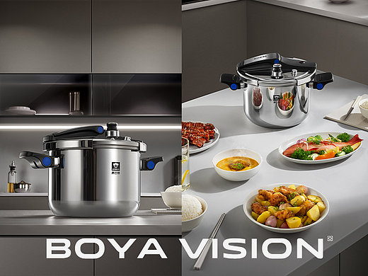 电商厨具产品摄影 ｜康巴赫 高压锅 X BOYA