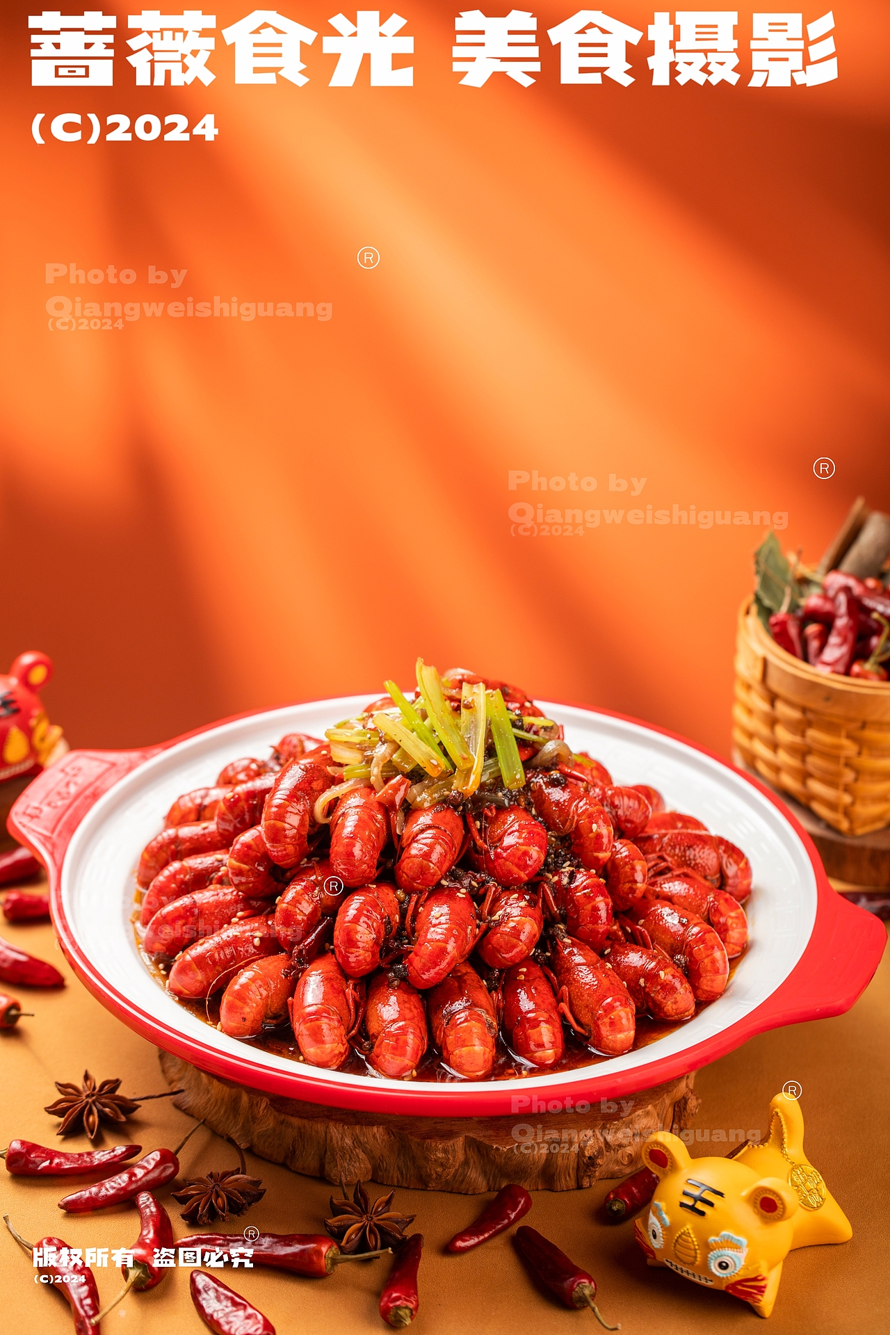 小龙虾大集合拍摄