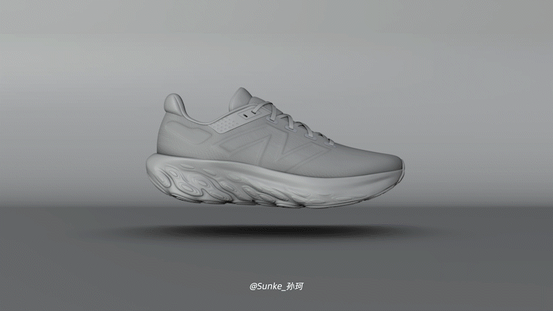 跑鞋数字资产开发+视觉效果测试