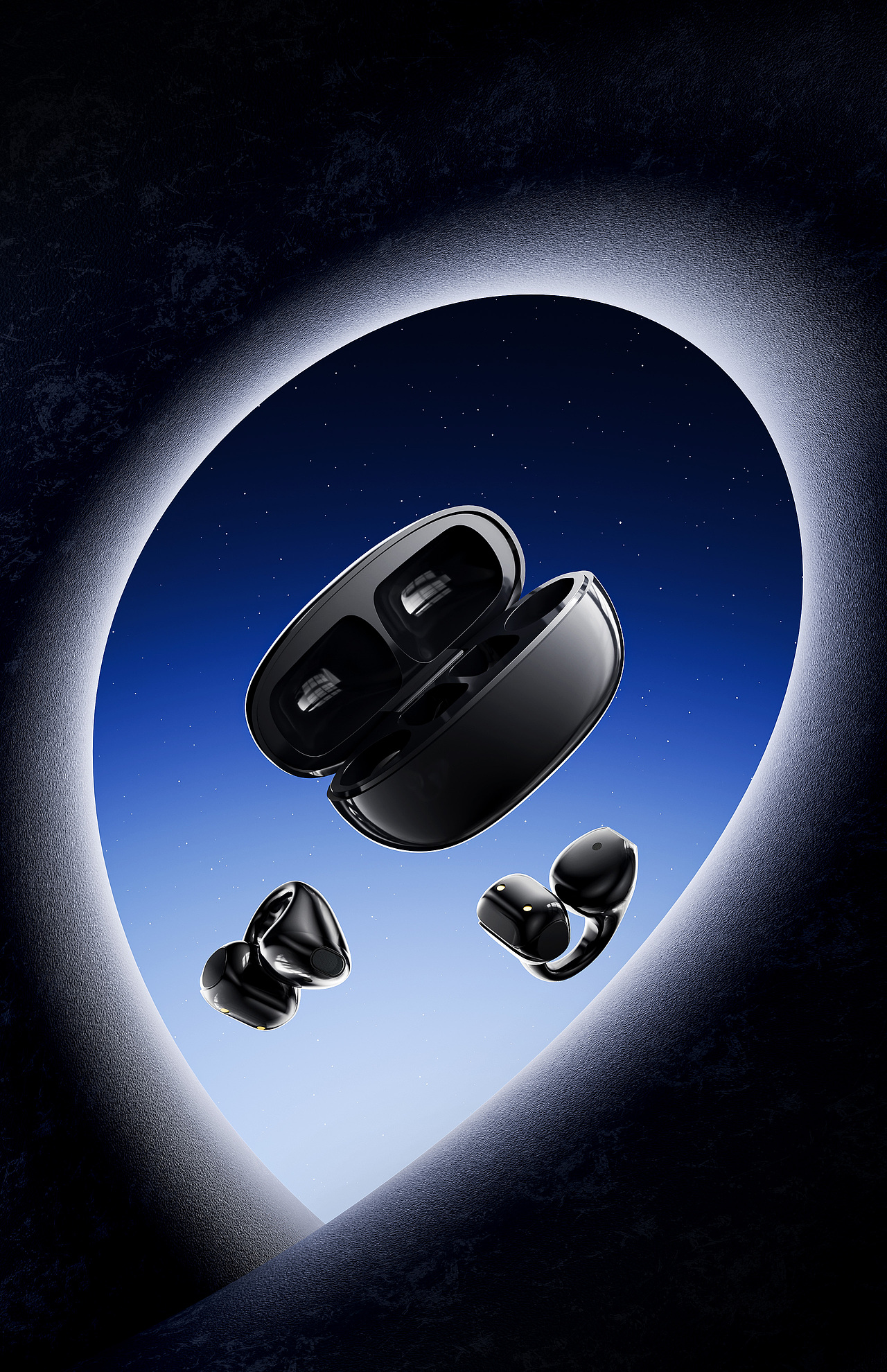 blender蓝牙耳机渲染（图ZMzkxMjMwMzQ0） - 产品 - 站酷设计师辣椒不辣丶原创素材 - 站酷ZCOOL