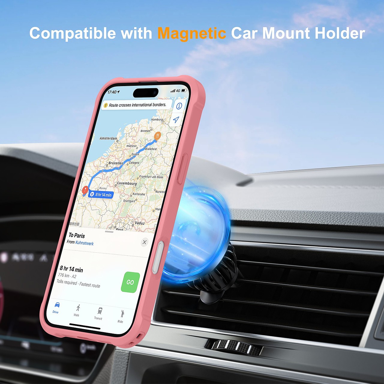 亚马逊斜齿磁吸支架-主附图高级A+