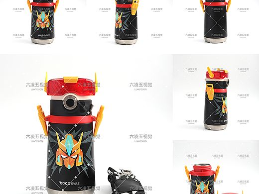 产品白底图拍摄（儿童保温杯）