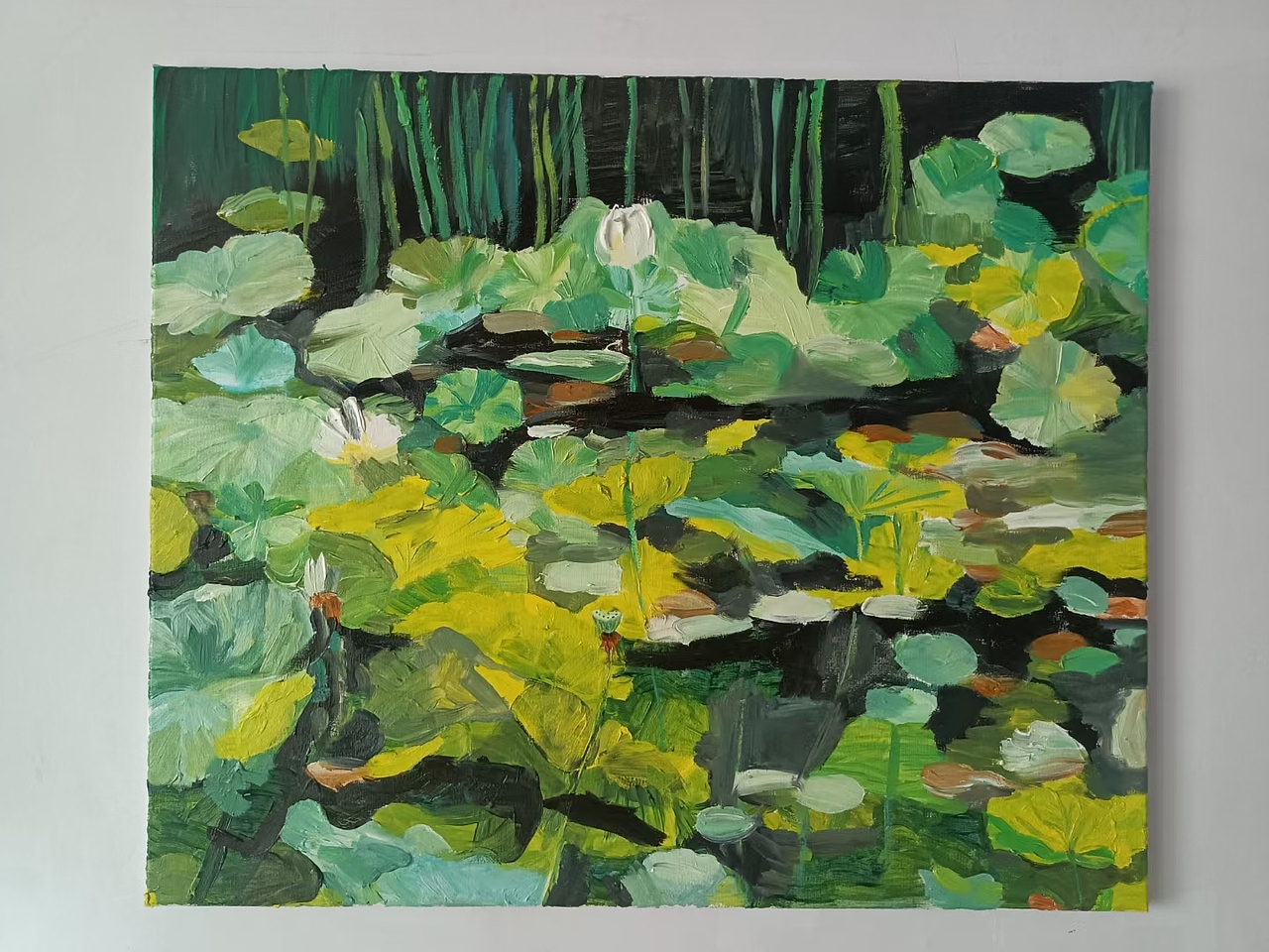 《荷花》（图ZMzkxMjM2Nzg0） - 绘画 - 站酷设计师拿下22世纪原创素材 - 站酷ZCOOL