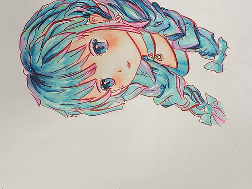 第一次画人练习