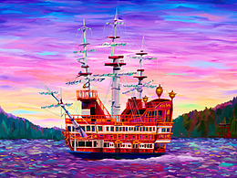 蘆之湖～海盜船