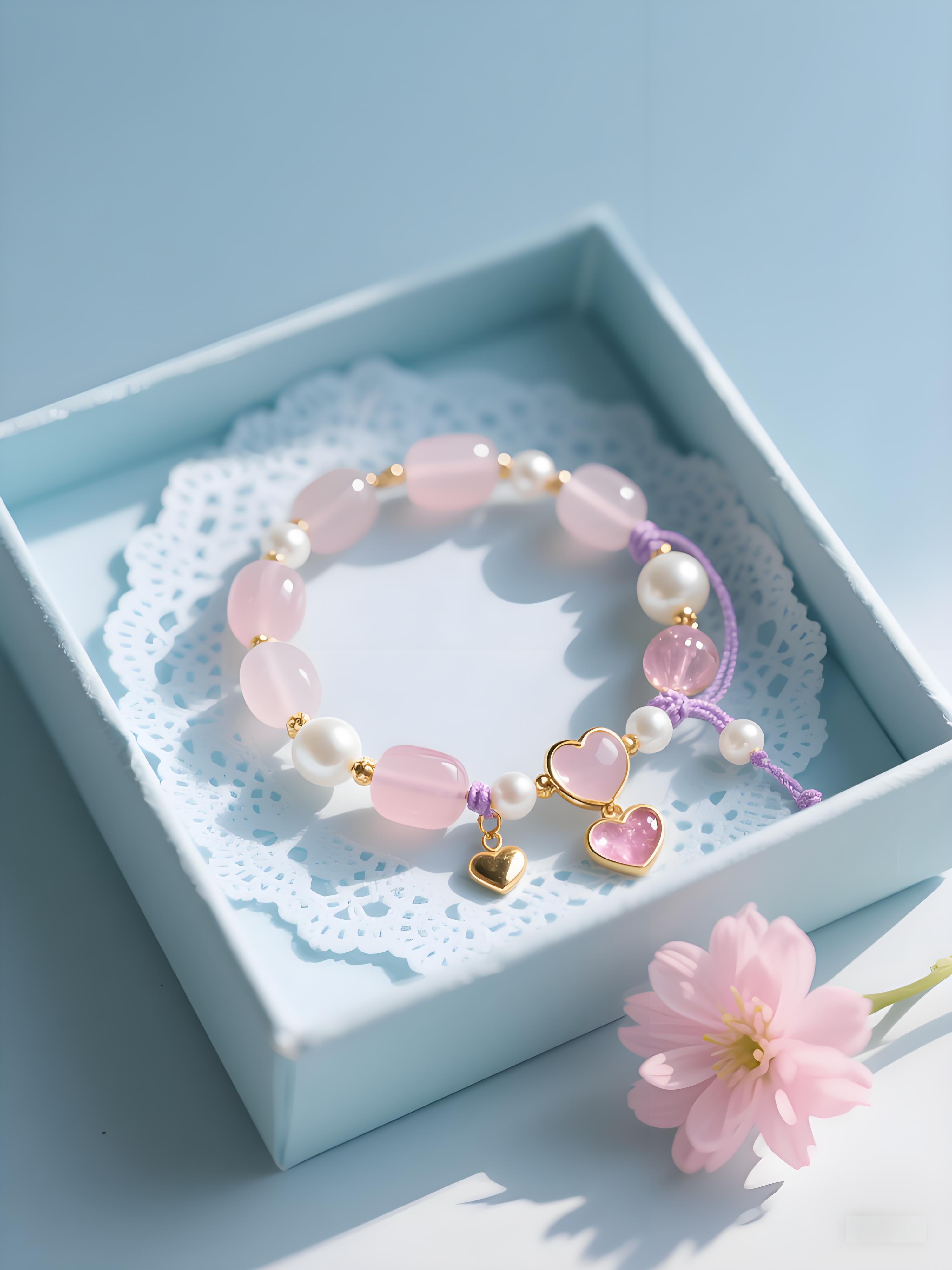 “这块玉糖里,藏着江南的春天!新中式少女手链让我原地沦陷~”