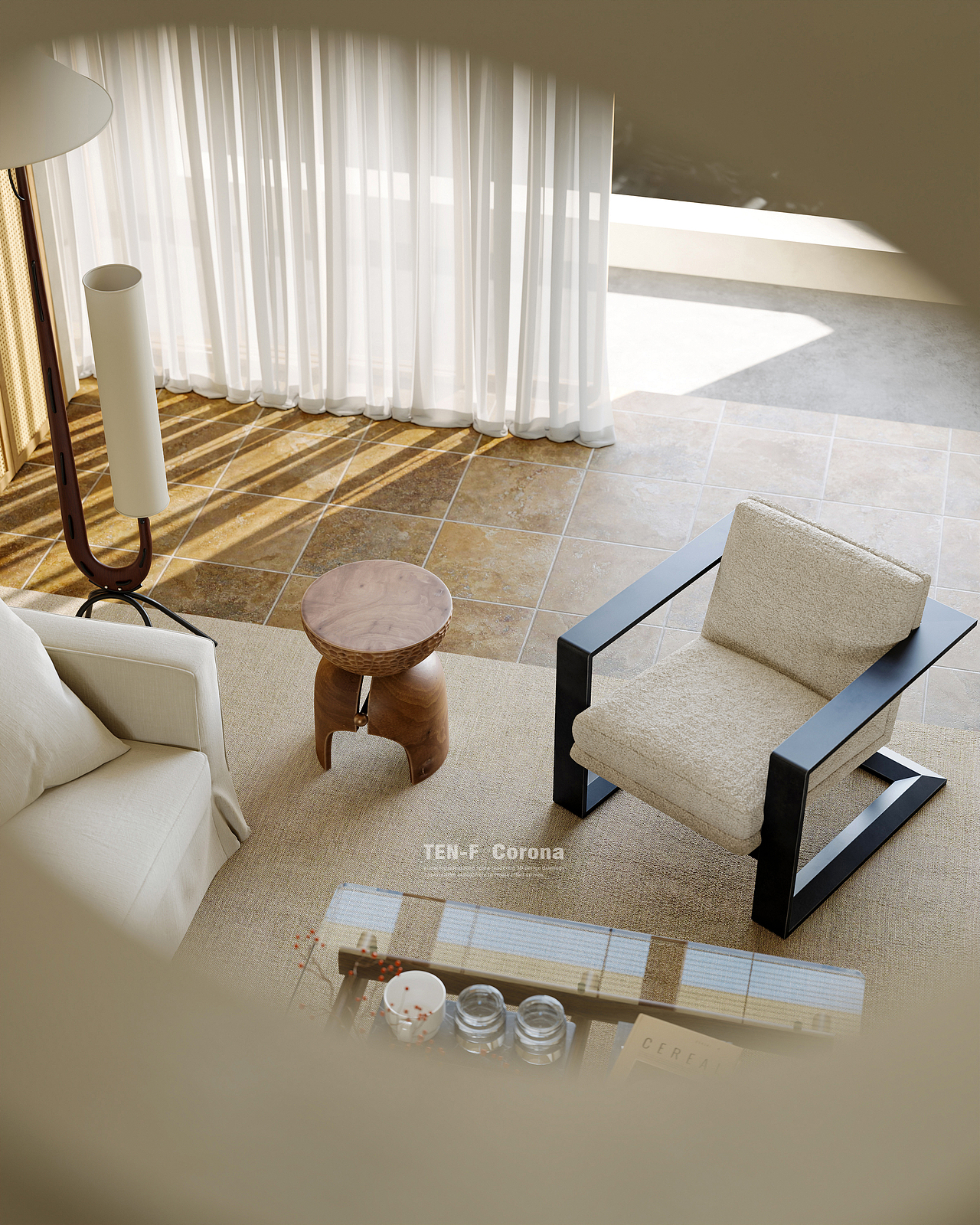 侘寂风渲染,近期新渲