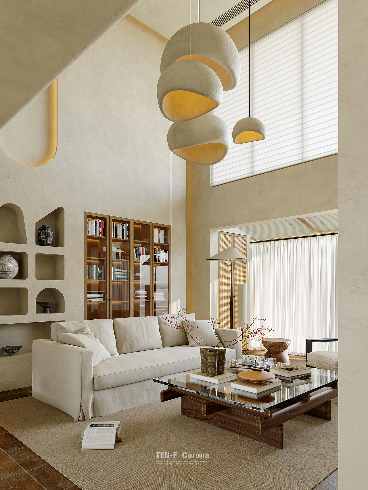 侘寂风渲染,近期新渲