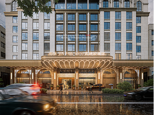 云南|酒店外景门头设计