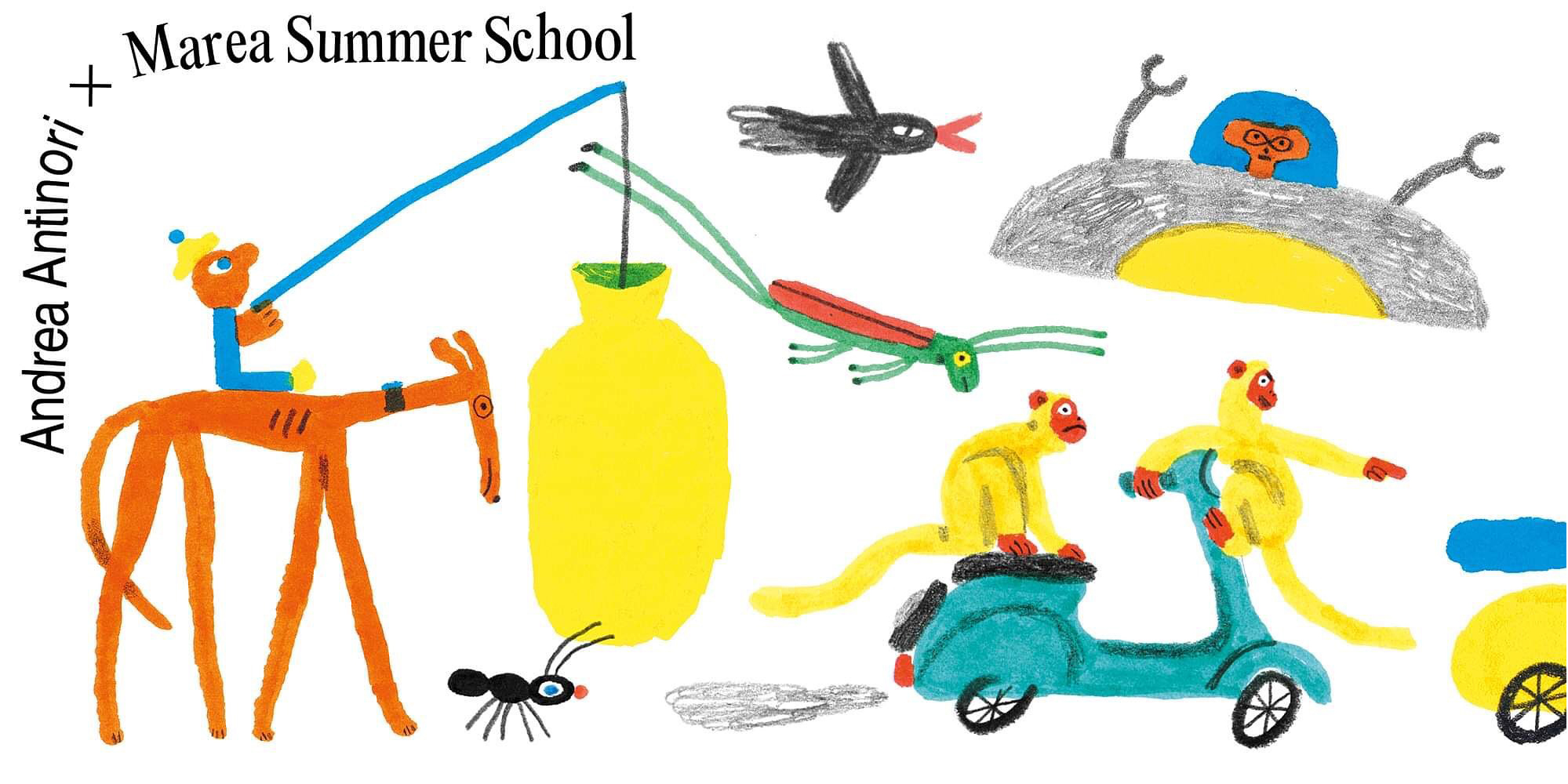 童趣的背后是自由的表达-意大利插画家Andrea Antinori插画作品 |365天的好设计NO.92