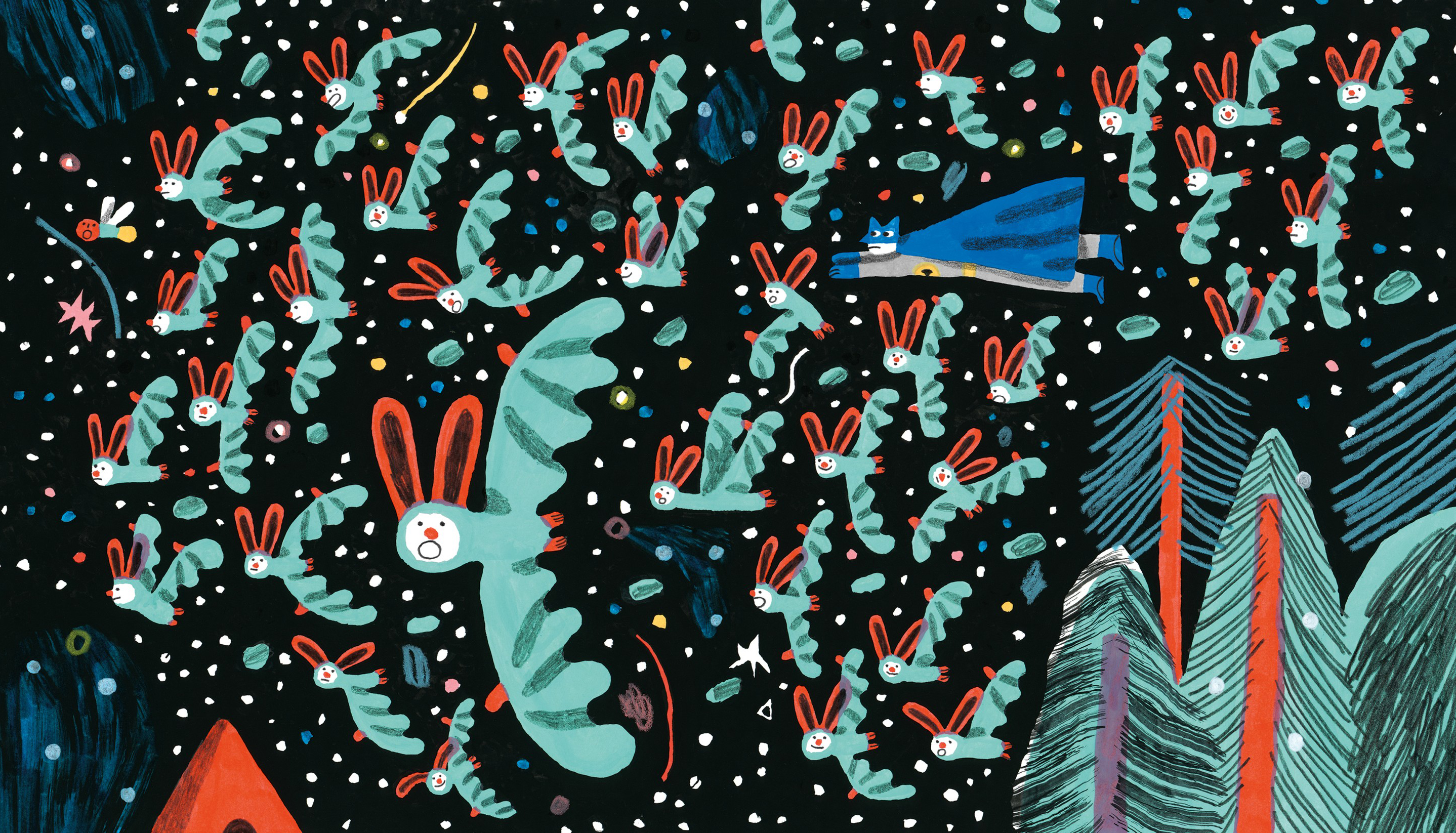 童趣的背后是自由的表达-意大利插画家Andrea Antinori插画作品 |365天的好设计NO.92