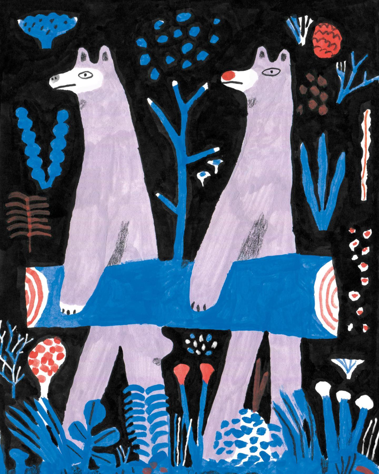 童趣的背后是自由的表达-意大利插画家Andrea Antinori插画作品 |365天的好设计NO.92