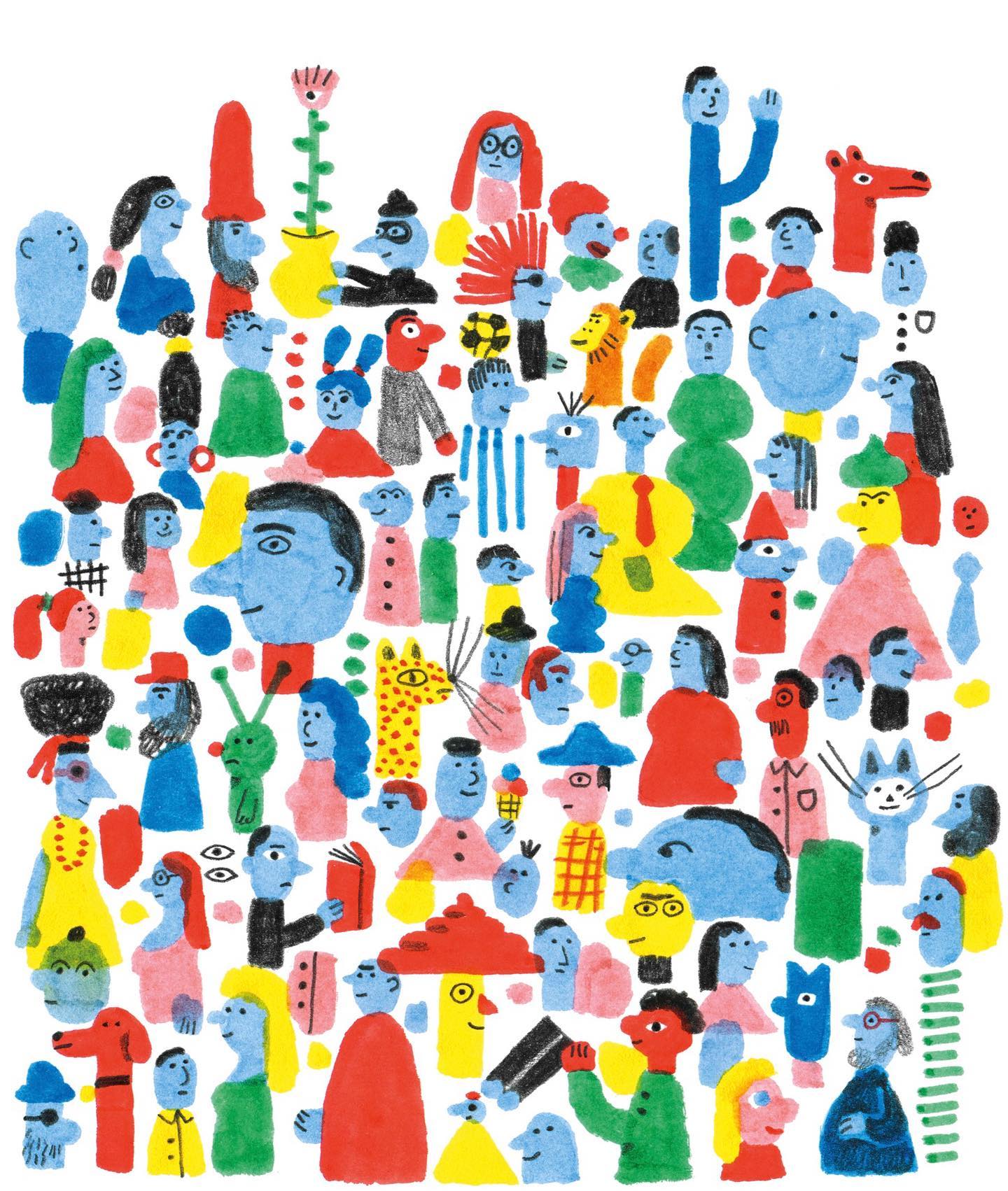 童趣的背后是自由的表达-意大利插画家Andrea Antinori插画作品 |365天的好设计NO.92