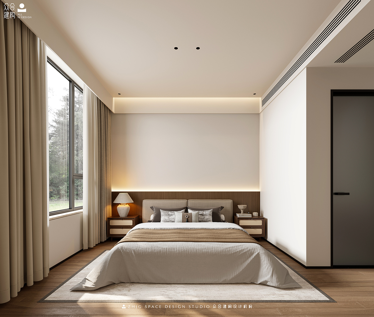 众合建构｜北辰中央公园（图ZMzkxMjkxNjE2） - 家装设计 - 站酷设计师众合建构设计机构原创素材 - 站酷ZCOOL